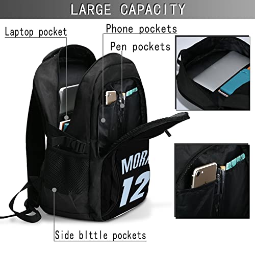 #12 Morant Backpack Laptop Travel Backpack Book Bag For Men Women