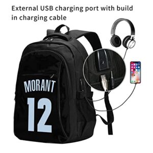 #12 Morant Backpack Laptop Travel Backpack Book Bag For Men Women