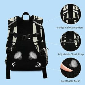 Glaphy Motocross Motorcycle Kids Backpack Toddler Backpacks for Daycare School, Girls Boys Preschool Bookbags Kindergarten School Backpack