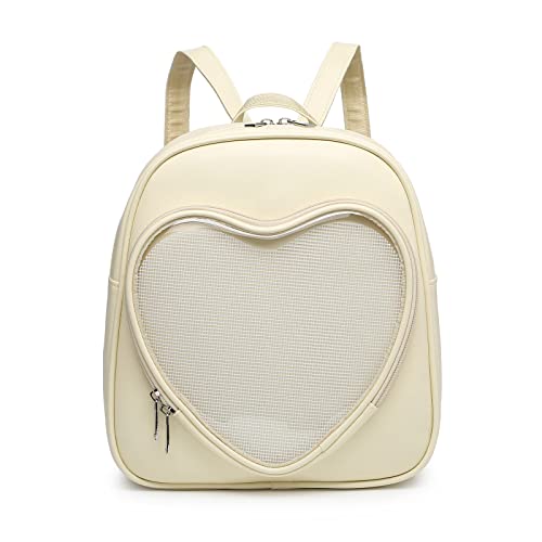 CHERRY SAUCE Womens Girl's Fashion Backpack Purses Handbags and Shoulder Bag Leather PU bag (CS2122-Yellow