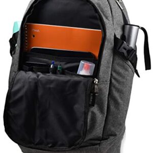 Laptop Travel Backpack - Adjustable Shoulder Straps, Zippered Compartments with Side Pockets for Water Bottle or Umbrella. Headset and USB Charging Port. Perfect for School, Business or Traveling.