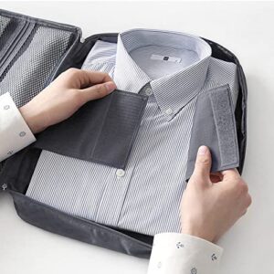 PIPICO T-shirt Anti-Wrinkle Travel Bag For Men, Portable Storage Duffel Bag for Business Business Trip