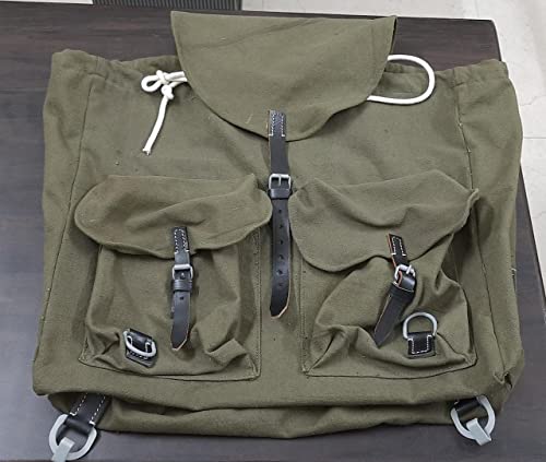 warreplica German WWII Wehrmacht Mountain Troop Rucksack Backpack M31 / Model 1941 OD Green Reproduction