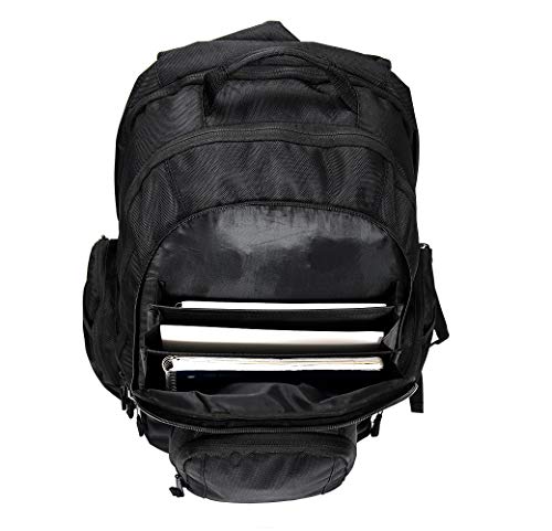 Everest Transport Laptop Backpack, Black, One Size