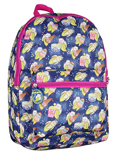 Bananya and Tora Cat with Sweet Treats Print Backpack