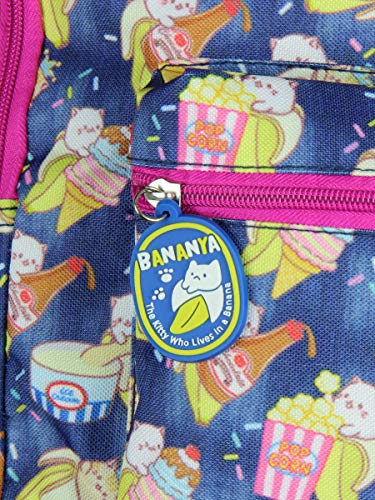 Bananya and Tora Cat with Sweet Treats Print Backpack