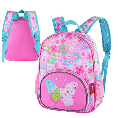 Daaupus 12-Inch girl preschool backpack,Kids Backpack for Boys & Girls, Perfect for Daycare and Preschool