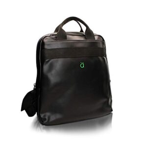 kalmateh travel matera tote backpack | modern tote bag for men, women and kids | backpack with pockets (black)