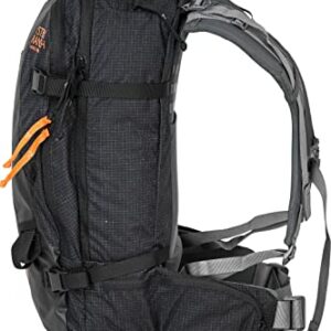 Mystery Ranch Saddle Peak Pack - Water Resistant Skiing Pack, Black, Large/X-Large