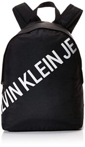 backpack ck calvin klein school work free time article zm0zm01680 ckj inst campus b – cm. 36 x 40 x 12 (approx.), bds black / nero, unica – one size