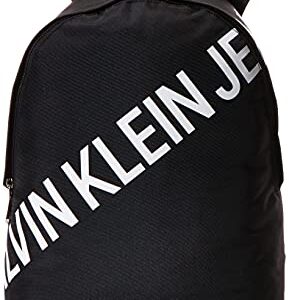 Backpack CK CALVIN KLEIN school work free time article ZM0ZM01680 CKJ INST CAMPUS B - cm. 36 x 40 x 12 (APPROX.), BDS Black / Nero, UNICA - ONE SIZE