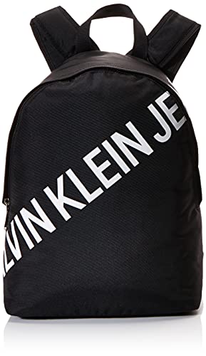 Backpack CK CALVIN KLEIN school work free time article ZM0ZM01680 CKJ INST CAMPUS B - cm. 36 x 40 x 12 (APPROX.), BDS Black / Nero, UNICA - ONE SIZE