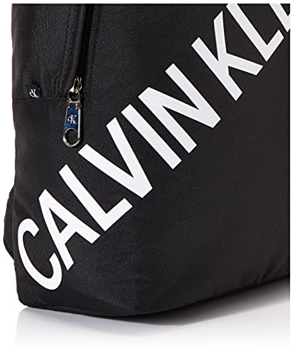 Backpack CK CALVIN KLEIN school work free time article ZM0ZM01680 CKJ INST CAMPUS B - cm. 36 x 40 x 12 (APPROX.), BDS Black / Nero, UNICA - ONE SIZE