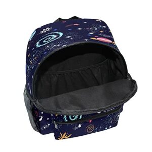 Space Galaxy Backpack for Toddlers Kid's School Bag for Boys Girls Kindergarten Preschool Bag