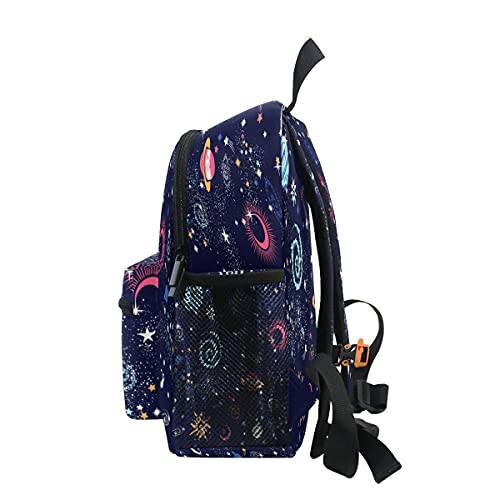 Space Galaxy Backpack for Toddlers Kid's School Bag for Boys Girls Kindergarten Preschool Bag