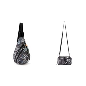 on the go sling backpack + large smartphone crossbody