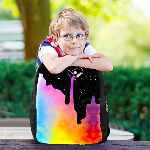 Anime Backpack Unisex Travel Bag Casual Backpack Shoulders Daypack Laptop Business Sports Backpacks-E