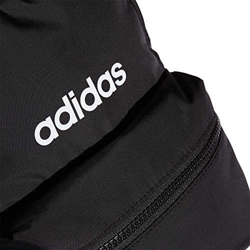 adidas Women's Linear Mini Backpack Small Travel Bag, Black/Gold Metallic, One Size