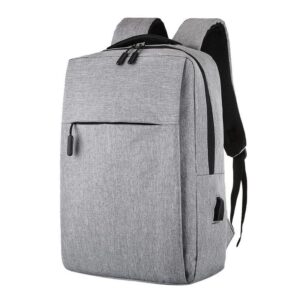 xiaoyidan laptop backpack unisex travel bag business computer backpacks casual hiking pack (gray)