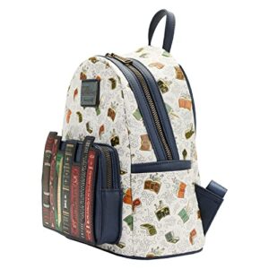 Loungefly Fantastic Beasts Magical Books Mini Backpack, Multi, small