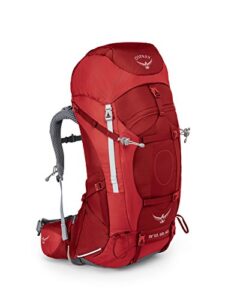osprey packs women’s ariel ag 65 backpack, picante red, large
