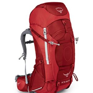 Osprey Packs Women's Ariel AG 65 Backpack, Picante Red, Large