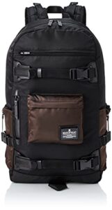 makavelic(マキャベリック) backpacks, black/brown (049), one size