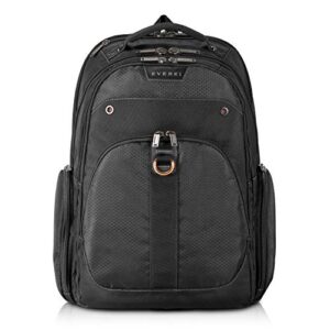 Everki Business 120 Large Professional 18.4-Inch Workstation or Gaming Laptop Backpack & Atlas Business Laptop Backpack, 13-Inch to 17.3-Inch Adjustable Compartment, Men or Women