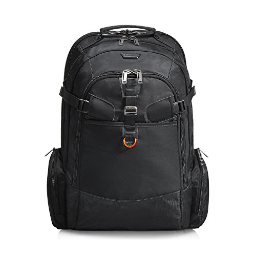 Everki Business 120 Large Professional 18.4-Inch Workstation or Gaming Laptop Backpack & Atlas Business Laptop Backpack, 13-Inch to 17.3-Inch Adjustable Compartment, Men or Women