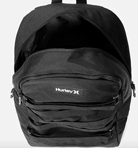 Hurley Unisex-Adults One and Only Backpack, Black, Large