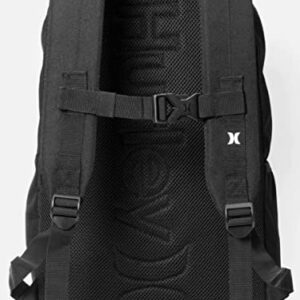 Hurley Unisex-Adults One and Only Backpack, Black, Large