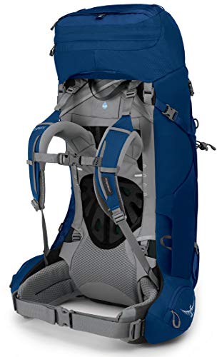 Osprey Ariel 55 Women's Backpacking Backpack , Ceramic Blue, Medium/Large