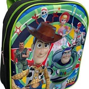 Ruz Toys Story Toddle Boy 12 Inch Mini Backpack (Black-Green)