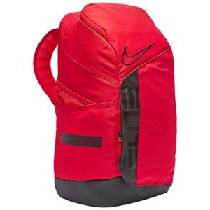 nike elite pro basketball backpack ba6164-657 red | black