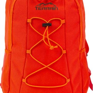 Allen Company Orange Camo Daypack - Hiking, Hunting, Camping Backpack - Orange Camouflage Medium Pack - Backpack for Hiking, Camping or Hunting - Terrain Tundra 22.1L Pack: Blaze Orange