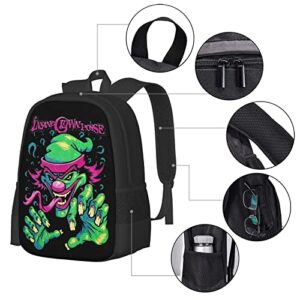 STYLOPUNK Icp Backpack Mens Women Backpacks Laptop Rucksack Funny Bookbag For Teen Girl Boy Outdoor Daypack, Black