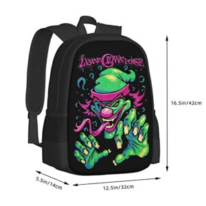 STYLOPUNK Icp Backpack Mens Women Backpacks Laptop Rucksack Funny Bookbag For Teen Girl Boy Outdoor Daypack, Black