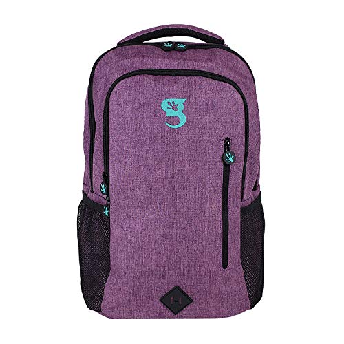 geckobrands Ambition Backpack – School/Work Backpack, Purple/Teal