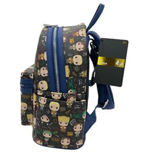 Loungefly NBC The Office Dwight Shcrutte AOP Mini Backpack