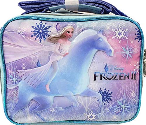 Disney Frozen 'Magical Horse' Full Size 16 Inch Backpack & Insulated Lunch Bag