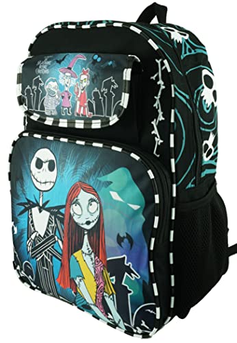 Nightmare Before Christmas Jack and Sally 16 Backpack