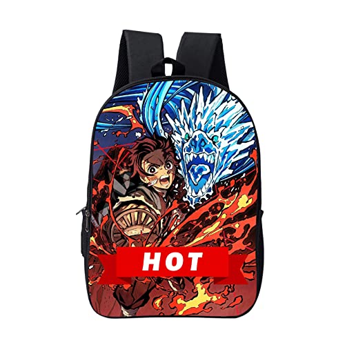 Boys and Girls Anime Backpacks,Travel Recreational Schoolbags Anime - 002