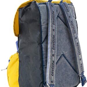 Invicta Jolly III Vintage Laptop Backpack (Mood Indigo/Lemonchrome)