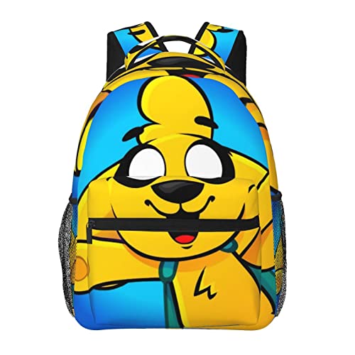 Zqiyhre Mike-CRA Backpack Print Cartoon Small Laptop Backpack School Backpack for Teenagers