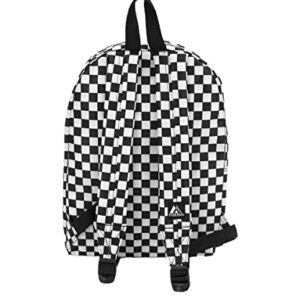 Everest Luggage Multi Pattern Backpack, Checkered, Medium