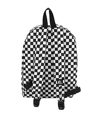 Everest Luggage Multi Pattern Backpack, Checkered, Medium