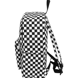 Everest Luggage Multi Pattern Backpack, Checkered, Medium