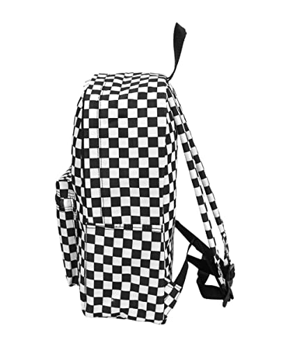 Everest Luggage Multi Pattern Backpack, Checkered, Medium