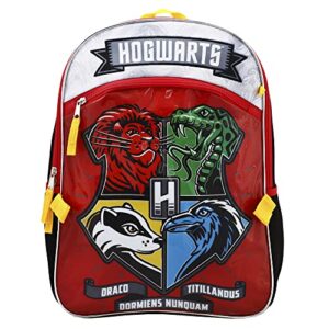 Harry Potter Backpack Hogwarts Houses 5-Piece Backpack Bag Set