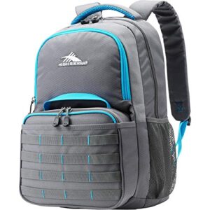 high sierra joel lunch kit backpack, slate/pool, one size